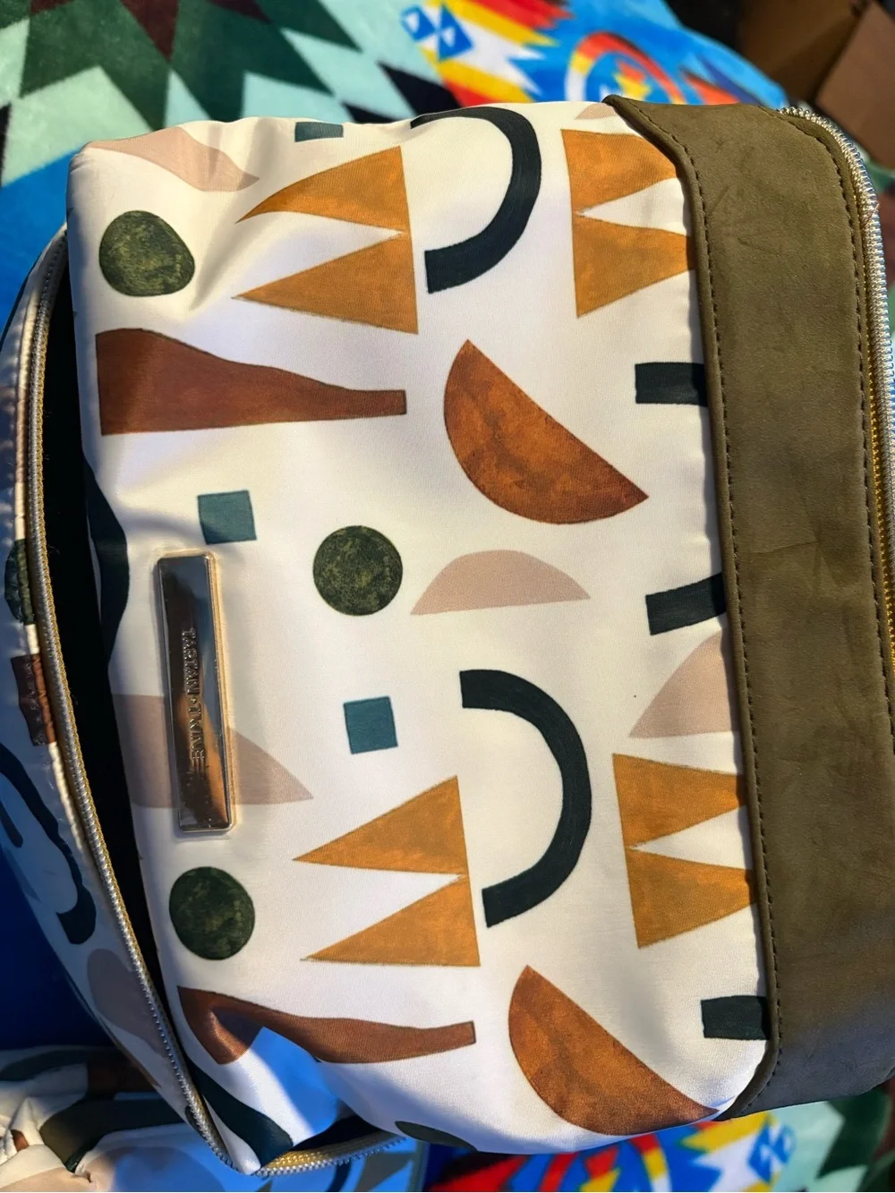 Travel Dopp Kit Toiletry Bag x3- Multicolor Pattern